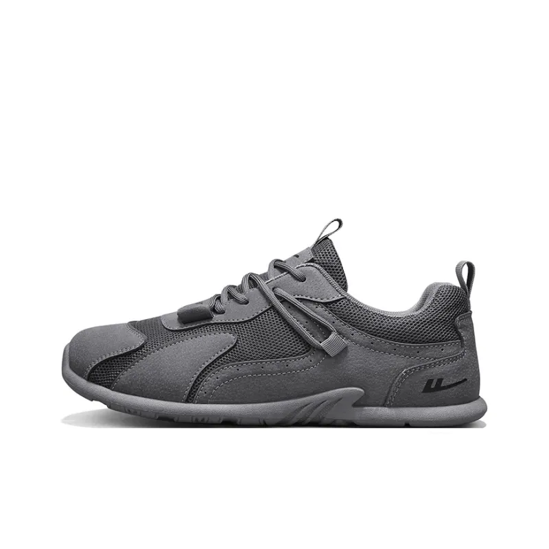 Warrior Coverage Abrasion Resistant Lightweight Breathable Slip Resistant Low Top Casual Shoes Men's Gray-0