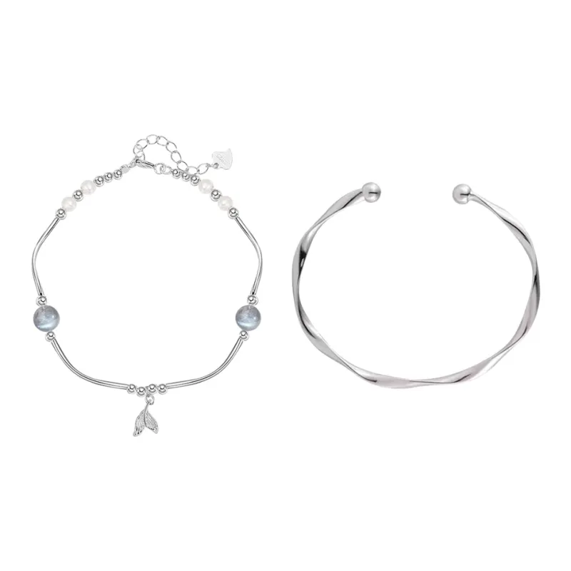 QIANFANGDAHUANGYE Alloy Bracelets Women's-6