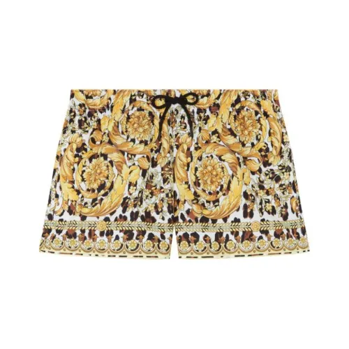 VERSACE Wild Barocco Drawstring Swim Shorts