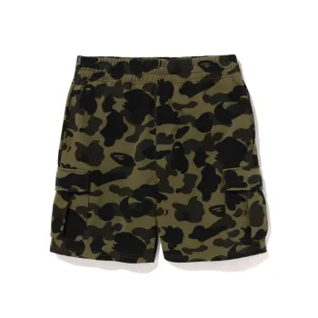 A BATHING APE 1st Camo Sweat Cargo Shorts