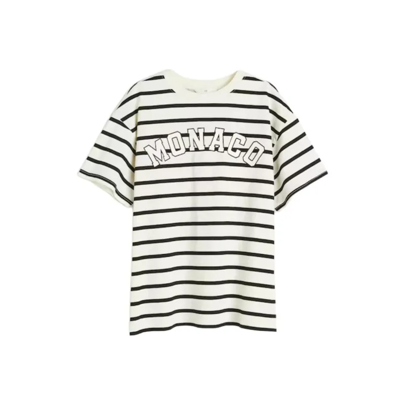 H&M T Shirts Women's Cream-0