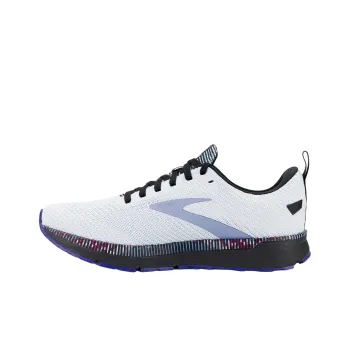 Brooks Revel 5 Breathable And Wear resistant Low Top Running Shoes Women's White Purple