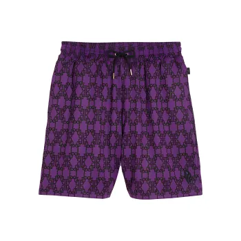 PUMA × DAPPER Casual Shorts Men Purple