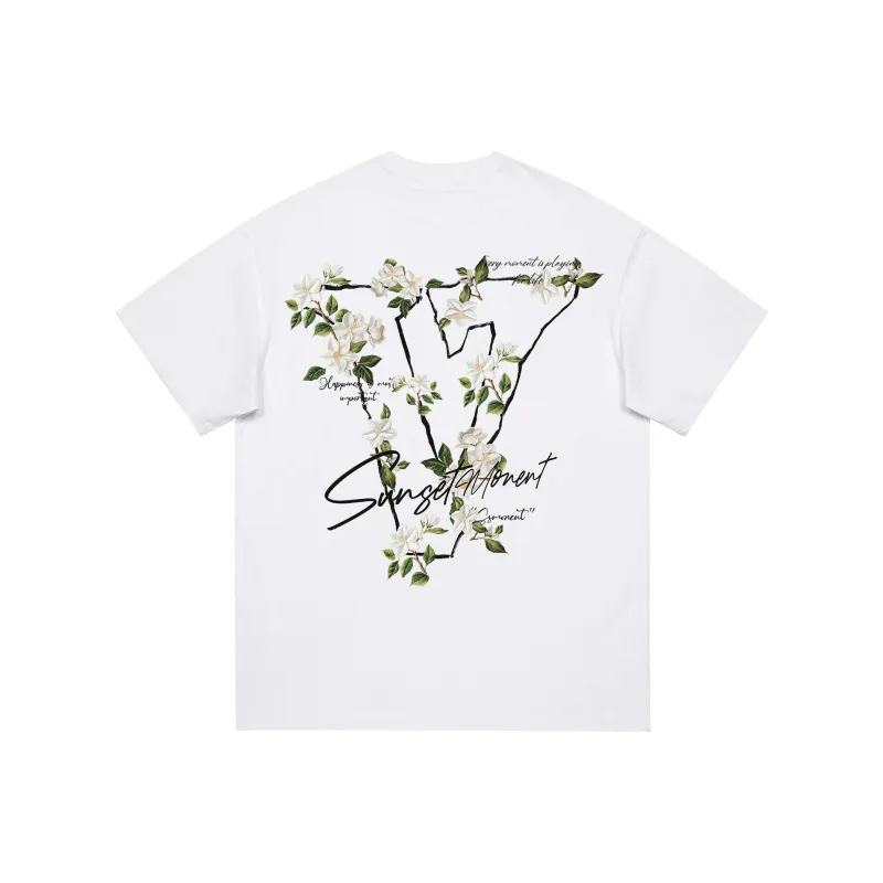 SUNSETMONENT Short Sleeved T Shirts Unisex-4