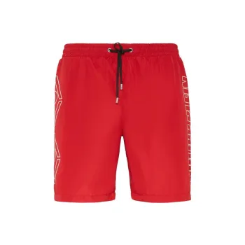PHILIPP PLEIN Casual Shorts Men Red
