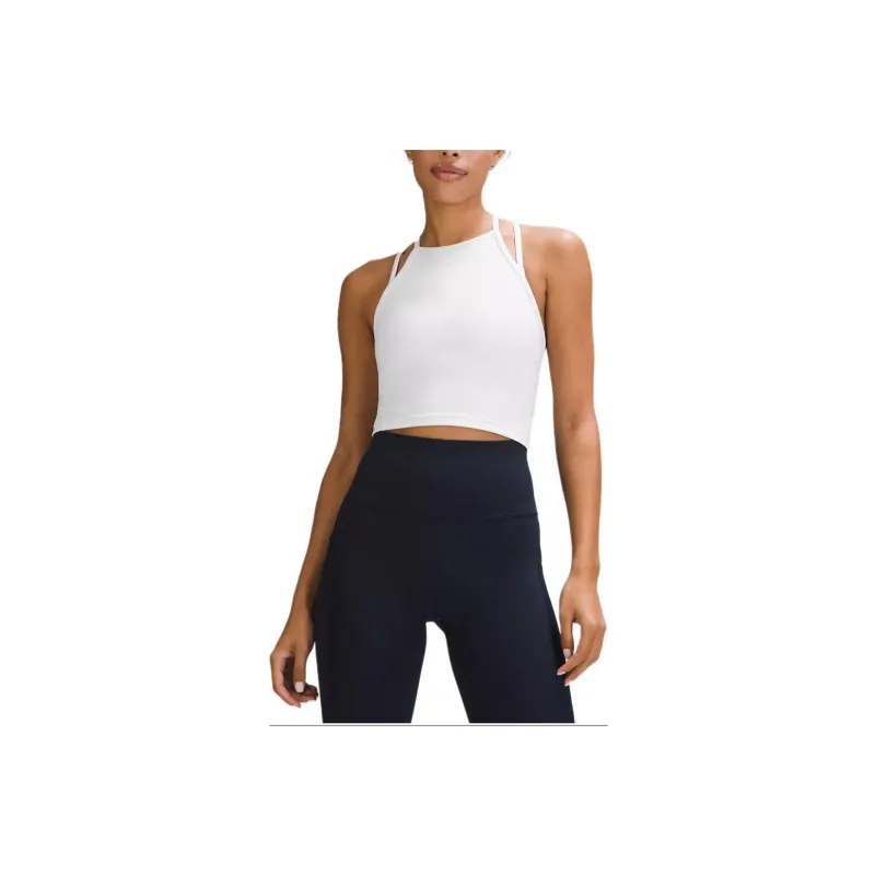 Lululemon Wunder Train High-Neck Cross-Back Tank Top Tank Tops Women's-6
