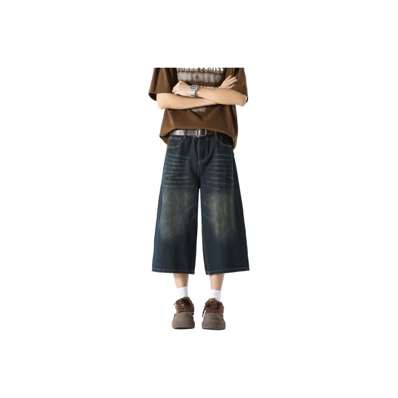 FAKE VINTAGE Denim Shorts Unisex-7