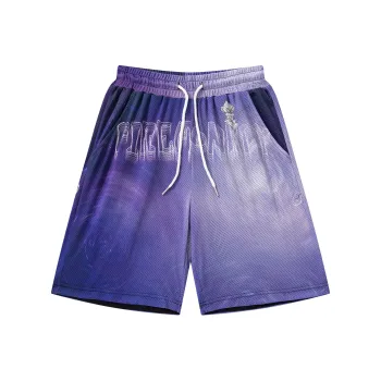 FireMonkey Basketball Shorts Unisex Purple