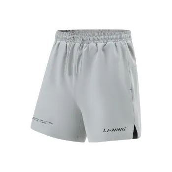 LiNing Casual Shorts Men's Lunar Surface Gray