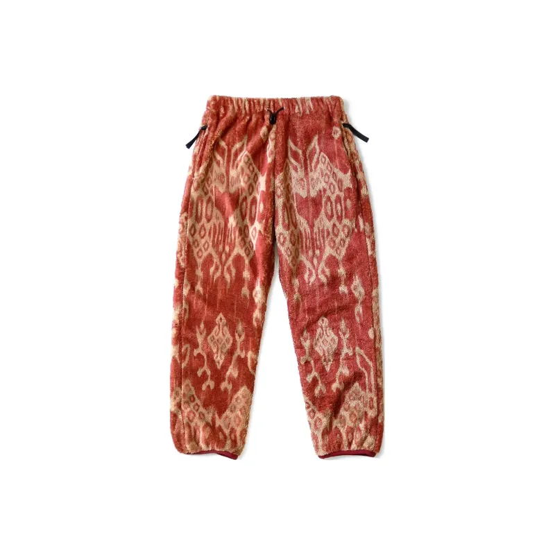 Kapital Java Kasuri Fleece Easy Pants-0