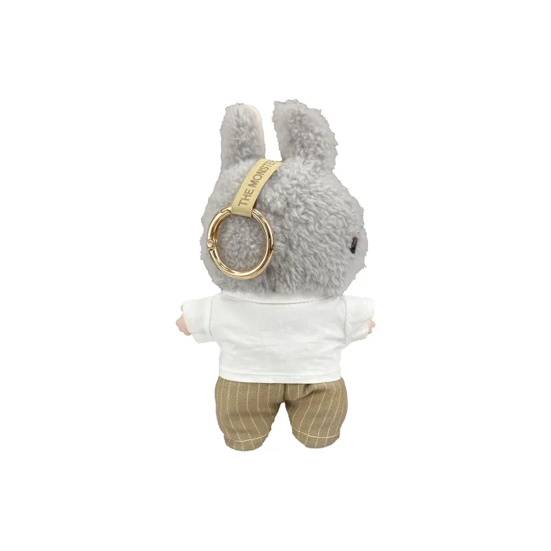 [Modified Doll] POP MART Labubu THE MONSTERS Heartbeat Macaron Collection London Morning Mist Hang Tag Box 17cm-27