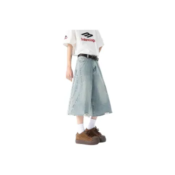 WKOOG Denim Shorts Unisex
