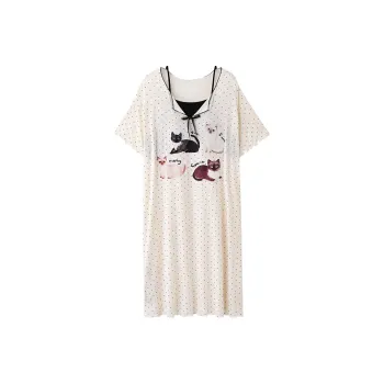 MADALLO Nightgown Women's Apricot