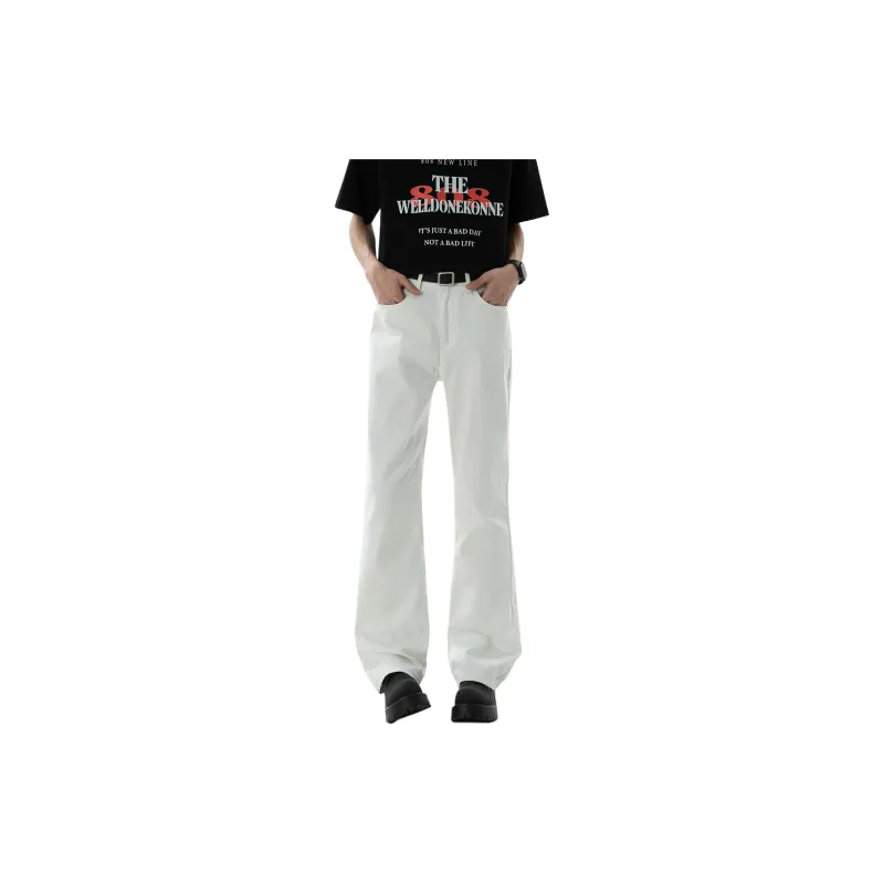 SXSY Casual Pants Unisex White-0