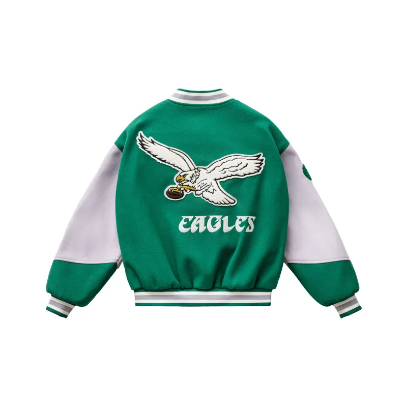 MADEN Baseball Jacket Women's Green-1