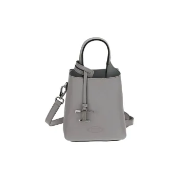 TOD'S T Timeless Pendant Detailed Micro Tote Bag