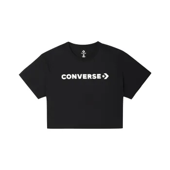 Converse Crop Top Women's Black