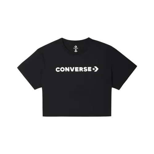 Converse Crop Top Women's Black