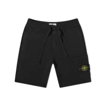 STONE ISLAND Sports Shorts Men's Black