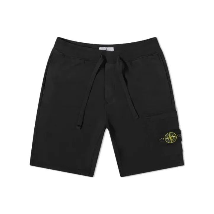 STONE ISLAND Sports Shorts Men's Black-0
