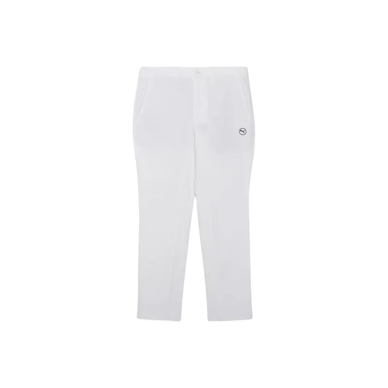 PUMA Golf Casual Pants Men's White-0