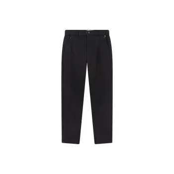 CAISEDI Casual Pants Men's Black