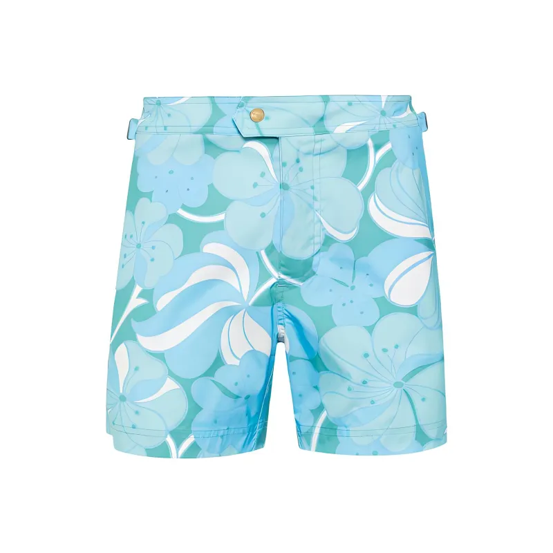 TOM FORD Floral print Swim Shorts-0