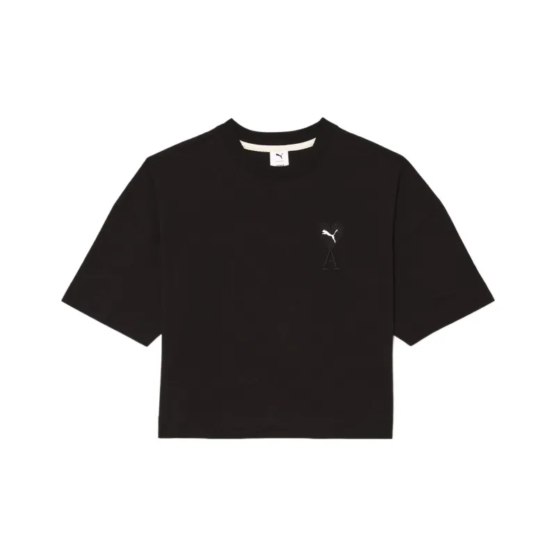 PUMA X Ami W Graphic Tee Black-0