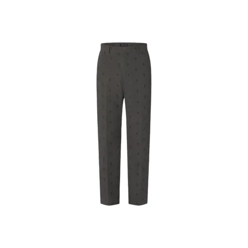 LOUIS VUITTON Lv Blason Jacquard Cotton Classic Pants