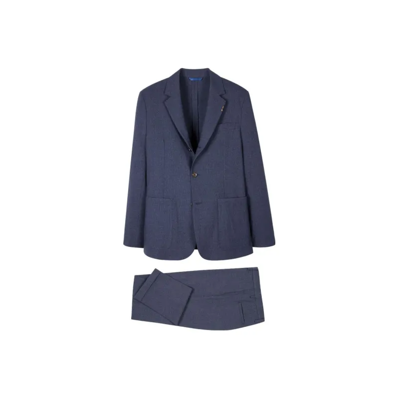 Paul Smith Business Suits Men Set Marine Blue-0