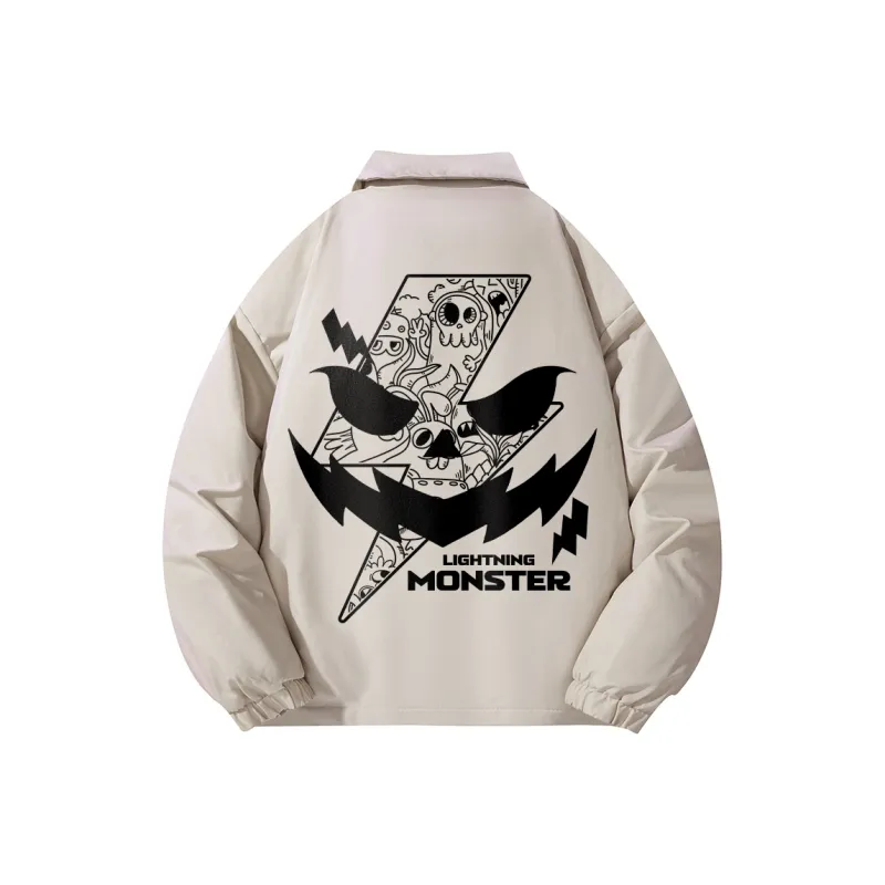 LIGHTNING MONSTER Puffer Jacket Unisex-4