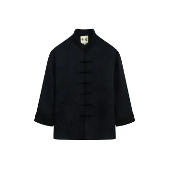 XUANSHENG Puffer Jacket Men's Navy Blue