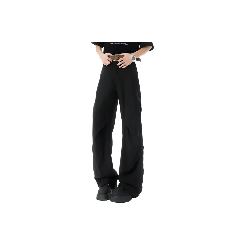 Love Monster Casual Pants Unisex Gray-6