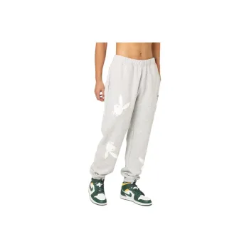 HUF x Playboy Casual Pants Men's Gray