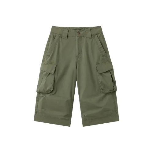 YAOJIUJIUQI Cargo Shorts 1997 Post Office Unisex Army Green