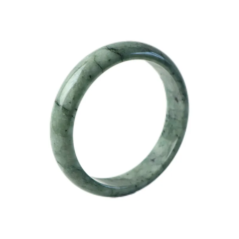South Asia Bean Type Jadeite Bangles Unisex-0