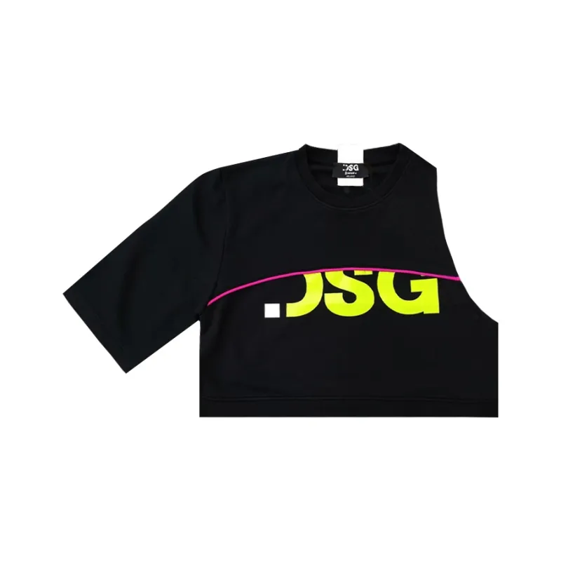DSG DISGUSTO SS22 T-Shirt Women's Black Green-0