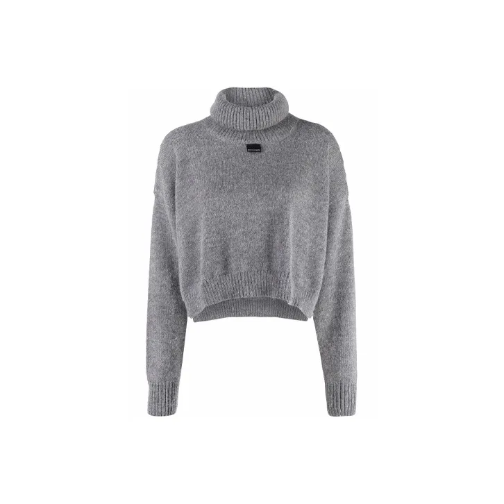 PALM ANGELS FW21 Loose Fit Sweater Women's Gray-0