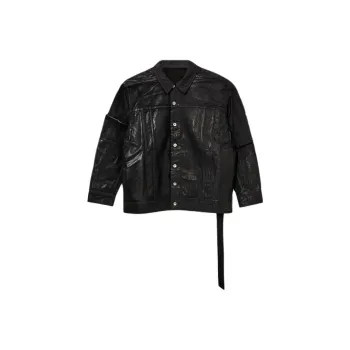 Rick Owens DRKSHDW Giacca In Denim Jumbo Worker Jacket
