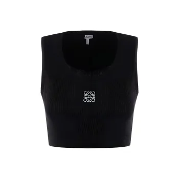 LOEWE Tank Tops Women's Black