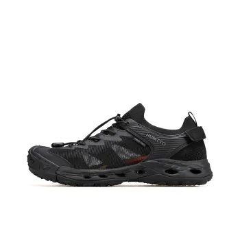 HUMTTO Slip Resistant, Abrasion Resistant Cushioning River Trekking Shoes Men's Black