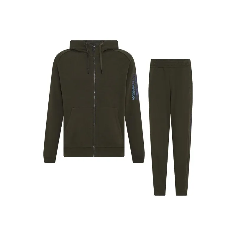 EMPORIO ARMANI EA7 FW23 Casual Sportswear Men's Green-0
