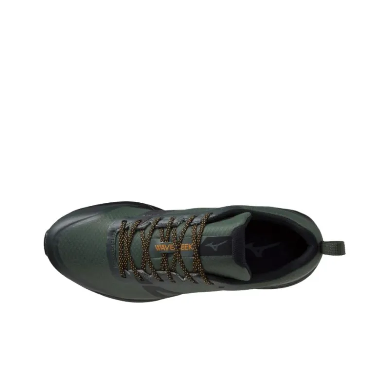 Mizuno Waterproof And Wear resistant Low Top Casual Shoes Men's Black Green-3