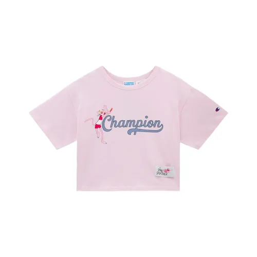 Champion X PINK PANTHER SS22 T Shirt US Version Women's