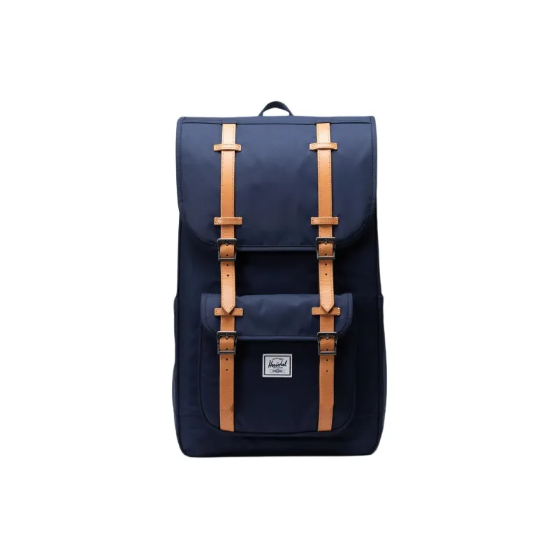 Herschel Little America Little America Series Recycled Polyester Backpack Unisex Marine Blue-0