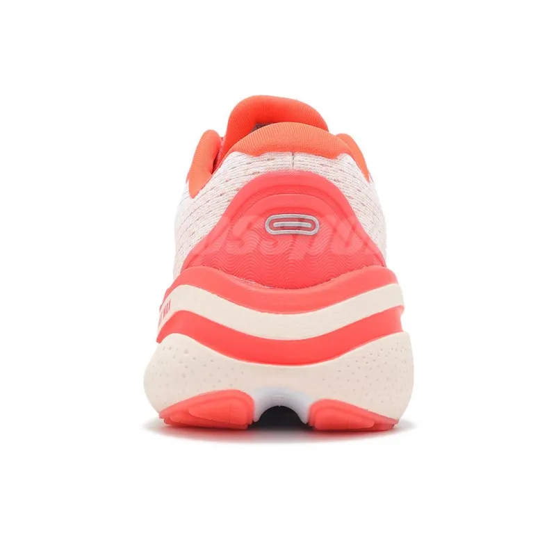 Brooks Ghost Ma Cushioning Slip Resistant Low Top Casual City Commute Running Shoes Women's Pink-3