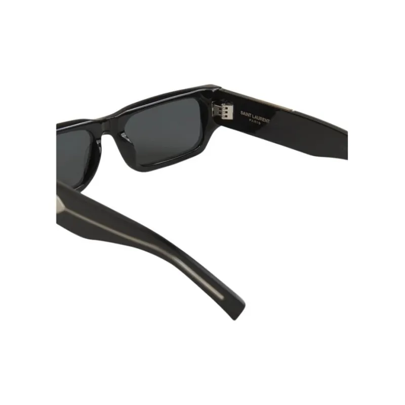 saint laurent black engraved bracelet
