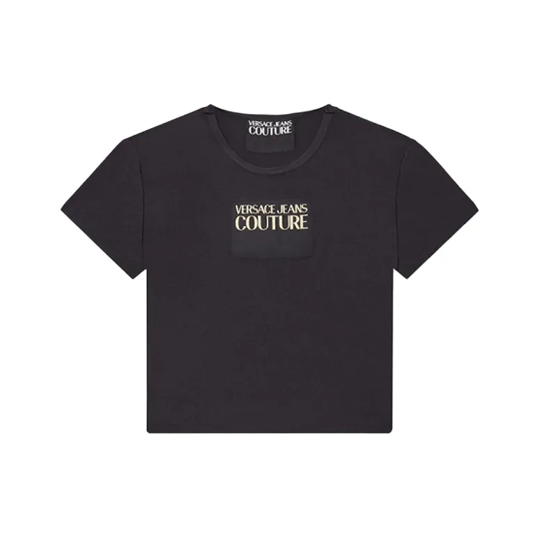 VERSACE VERSACE Crop Tops Women's Black-0