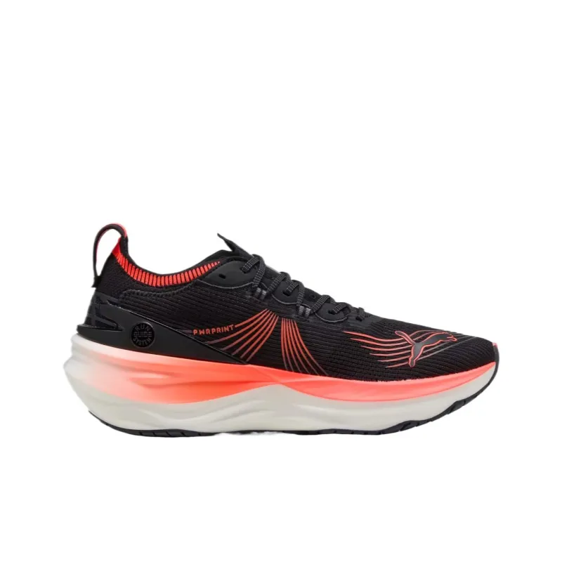 PUMA ForeverRun NITRO™ II Mid Top Running Shoes Men's PUMA Black Glow Red-1