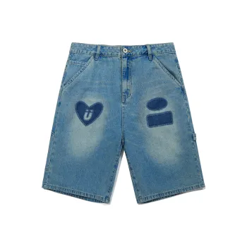 Guuka Denim Shorts Men Blue